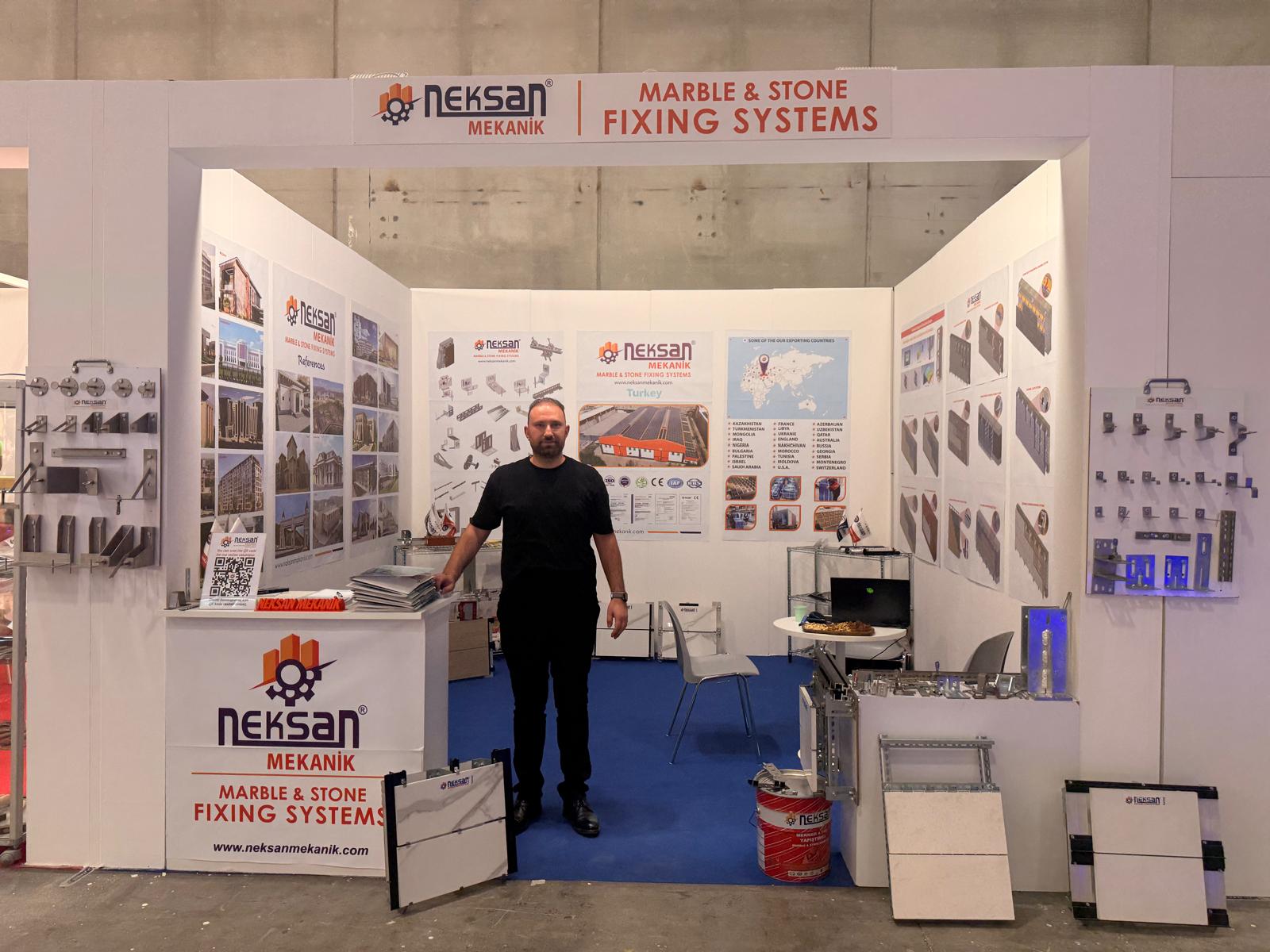 We took our place at the Marmo Mac fair, one of the most important fairs in the world in our industry.